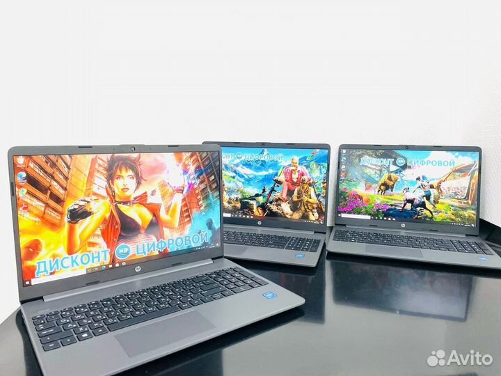 Новый Ноутбук HP/Intel N4020/IPS/15.6