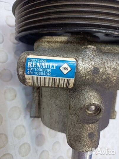 Насос гидроусилителя Renault Duster