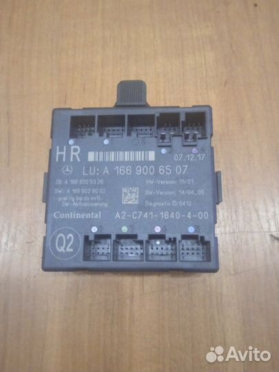 Блок управления двери (комфорта) задний правый