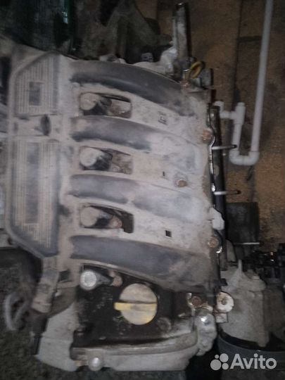 Двигатель с коробкой в сборе Лада Ларгус к4м