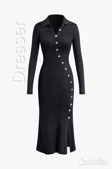 Платье maje черное