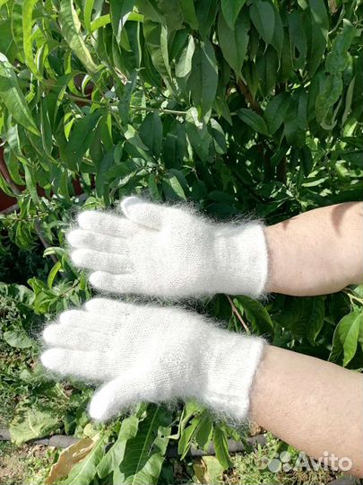 Перчатки пуховые