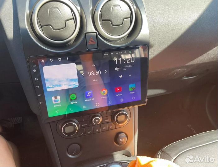 Магнитола Nissan Qashqai j10 Android IPS