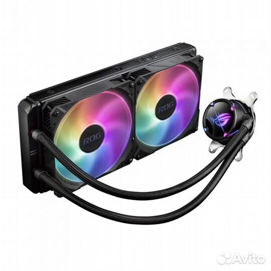 Жидкостная система охлаждеиня ROG strix LC II 280 argb /AIO cooler,sigrid,argb,aura, RTL