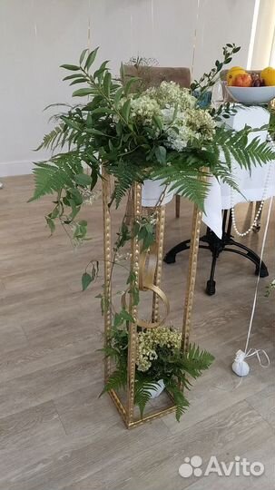 Аренда подставки для цветов на свадьбу