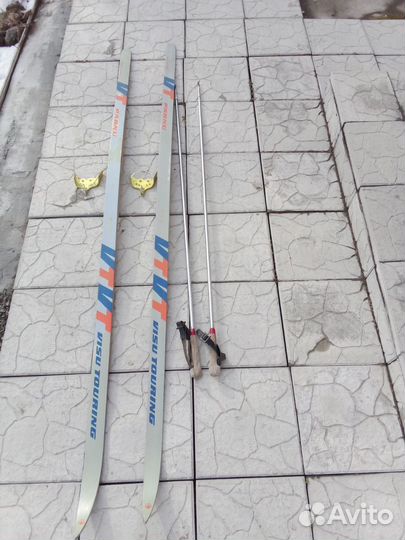 Продам беговые лыжи fisher