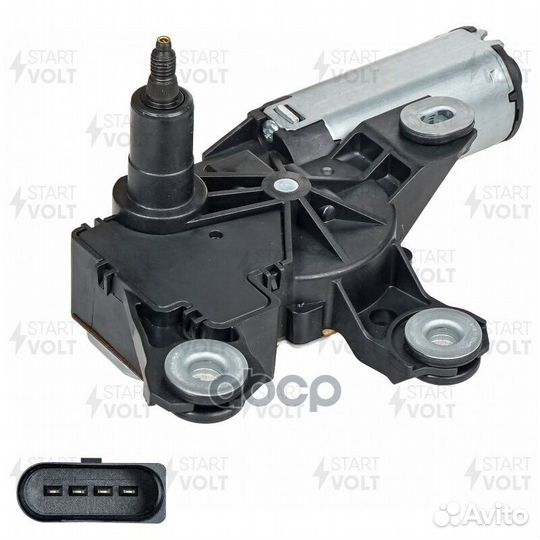 Моторедуктор стеклооч. задний для а/м VAG Touar