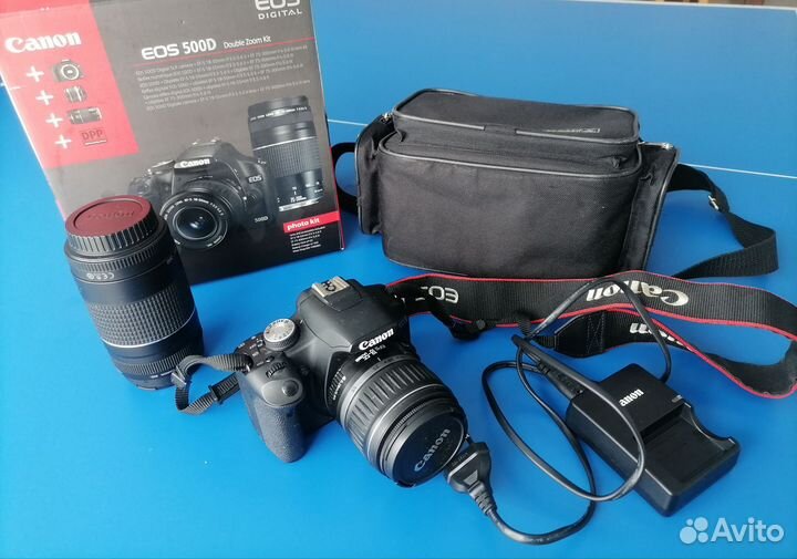 Зеркальный фотоаппарат canon 500d