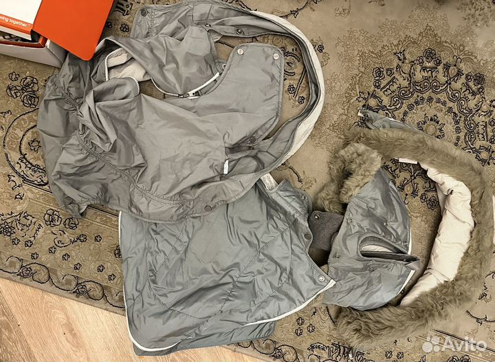 Зимний кит на коляску stokke