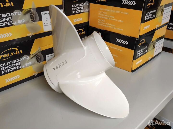 Гребной винт 60-140 л.с.; 3*14*23 RH