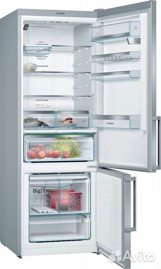 Холодильник Bosch KGN56HI30M Series 6, 417 л