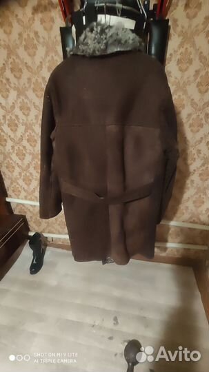 Дубленка (тулуп)из овчины мужская