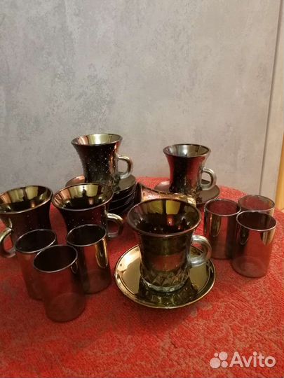 Набор из тонированного стекла