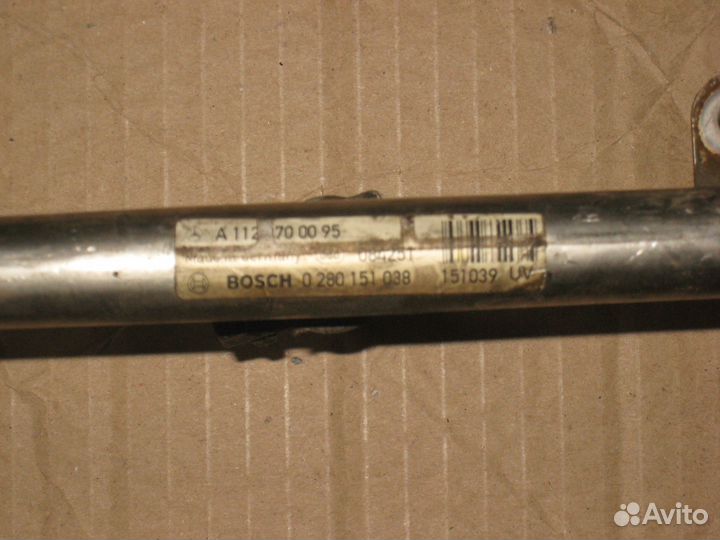 Топливная рампа Mercedes ML W163 3.2 бензин