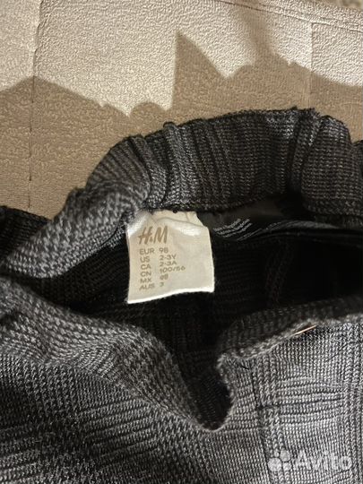 Комплект рубашка брюки бабочка hm