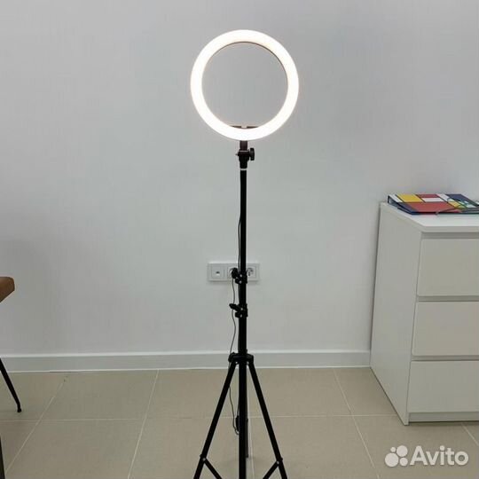 Кольцевая лампа 26см (Новая + штатив 2.1 м)