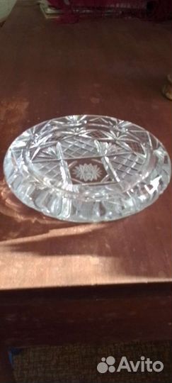 Пепельница хрустальная