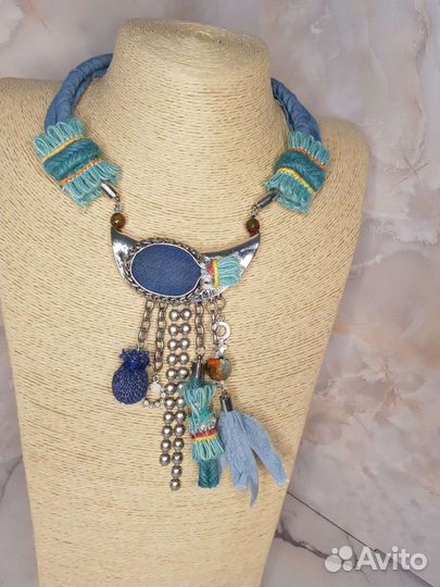 Дизайнерское колье в единичном экземпляре