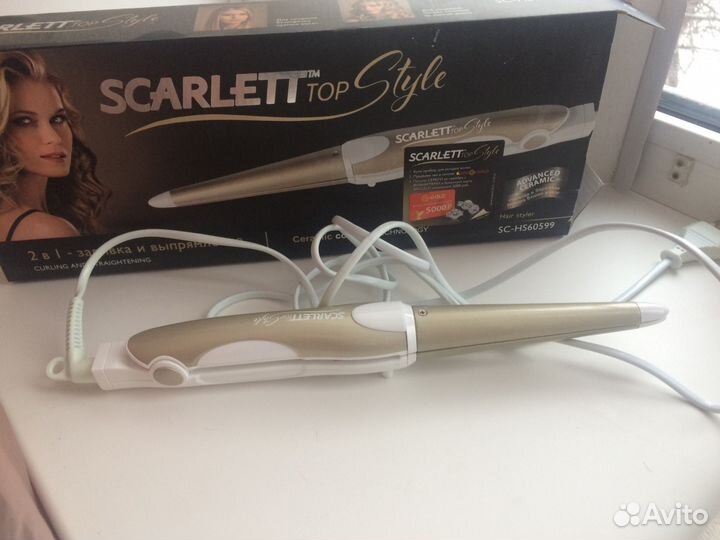 Плойка стайлер Scarlett TOP style SC-HS60599