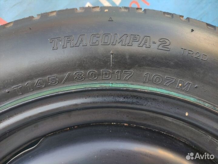 Запасное колесо Subaru 145/80R17 из Японии б/п по