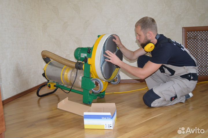 Шлифовка (Циклёвка) укладка паркета