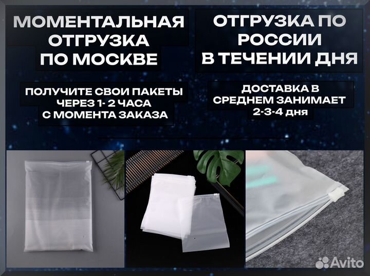Зип пакеты с бегунком с логотипом для упаковки товаров 20х40
