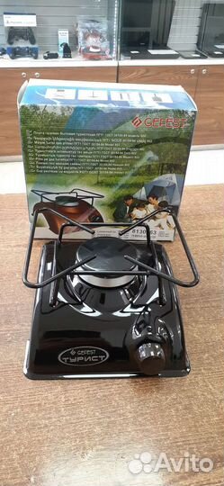 Плитка газовая туристическая Gefest пгт-1