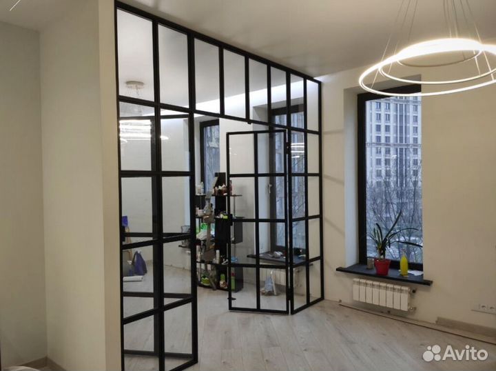 Перегородки в стиле лофт