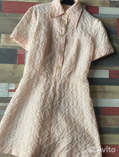 Платье винтаж 70-е гг 