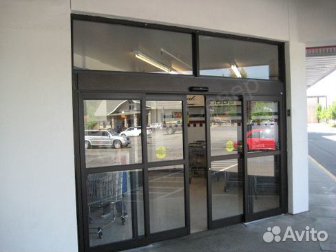 Ремонт автоматических раздвижных дверей