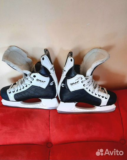 Коньки хоккейные Graf Supra707TookCustom+р.40-41