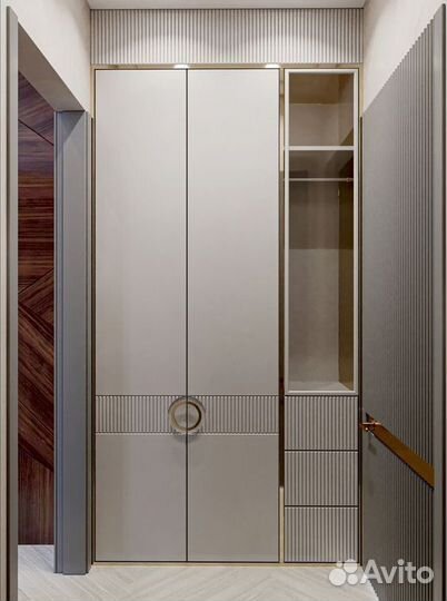 Распашной шкаф по индивидуальному проекту