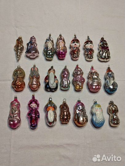 Елочные игрушки СССР