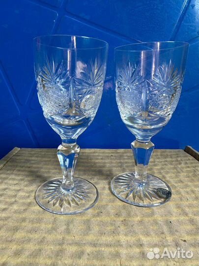 Фужер хрусталь, чехословакия