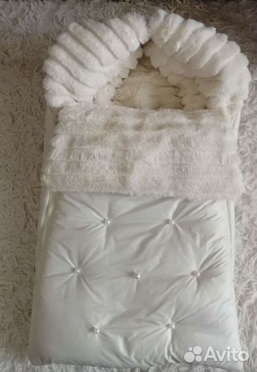 Зимний конверт на выписку