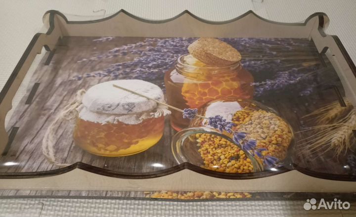 Поднос деревянный