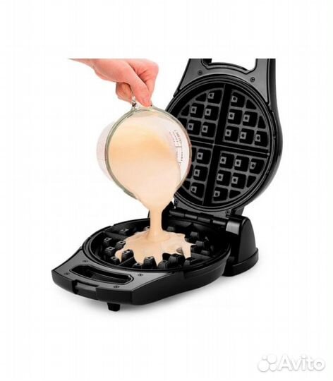 Вафельница Kitfort кт-1679, черный