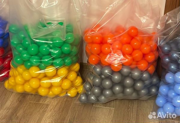 Шарики для сухих детcких бассейнов