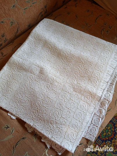 Отрез натурального кружева