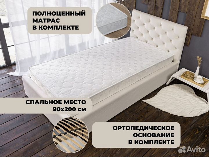 Кровать с подъемным механизмом