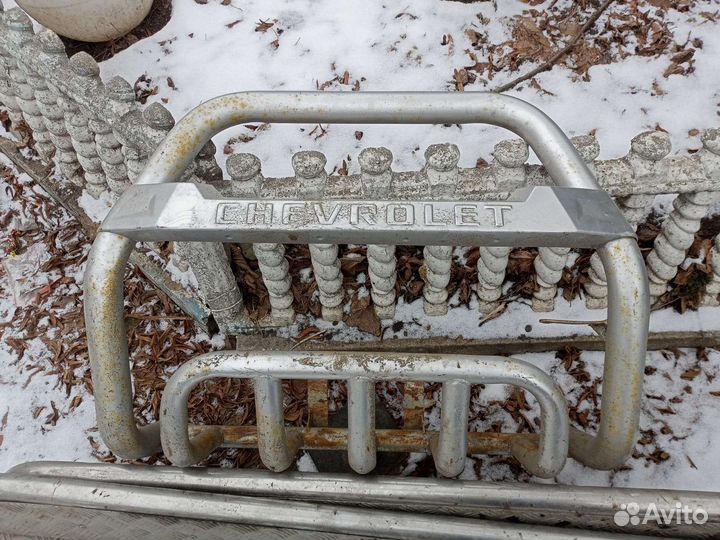 Кенгурятник, подножки на ниву шевроле