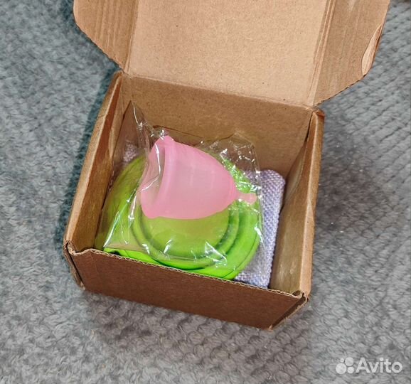 Новая менструальная чаша XS, стакан д/стерилизации