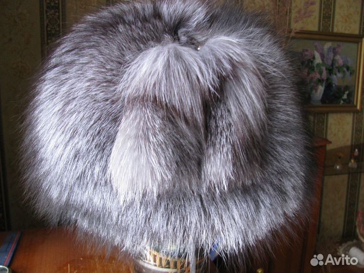 Шапка из чернобурки