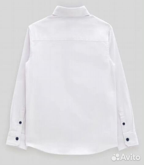 Рубашка белая на мальчика 164 р