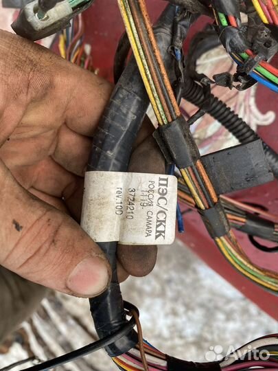 Салонная проводка приора 1