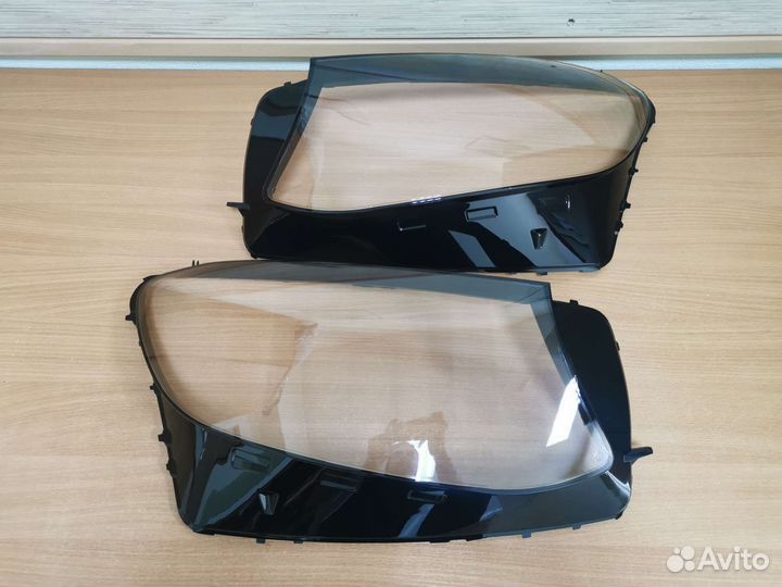 Стекла фар правое левое Mercedes GLC 2015-2019
