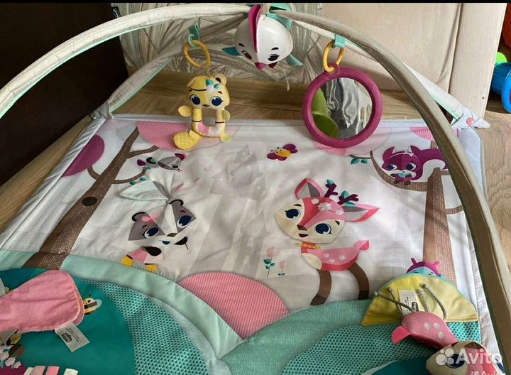 Развивающий коврик tiny love сказочный лес