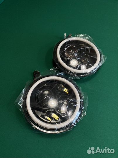 Светодиодные LED фары Нива, УАЗ