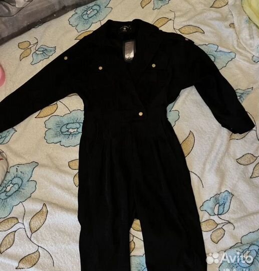 Вельветовый комбинезон