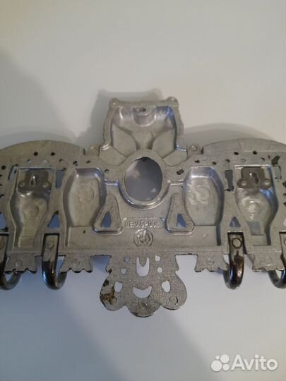 Вешалка настенная СССР металлическая